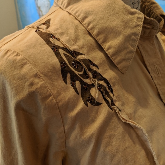 Love Junkie Phoenix Rising Rocker Shirt - Picture 6 of 8